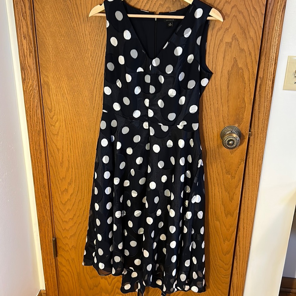 Ann Taylor Polka Dot Dress